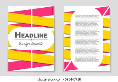 Abstract vector layout background set. For art template design, list, front page, mockup brochure theme style, banner, idea, cover, booklet, print, flyer, book, blank, card, ad, sign, sheet,, a4.