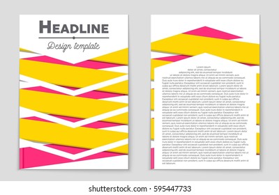 Abstract vector layout background set. For art template design, list, front page, mockup brochure theme style, banner, idea, cover, booklet, print, flyer, book, blank, card, ad, sign, sheet,, a4.
