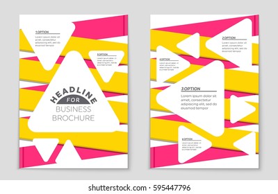 Abstract vector layout background set. For art template design, list, front page, mockup brochure theme style, banner, idea, cover, booklet, print, flyer, book, blank, card, ad, sign, sheet,, a4.