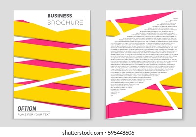 Abstract vector layout background set. For art template design, list, front page, mockup brochure theme style, banner, idea, cover, booklet, print, flyer, book, blank, card, ad, sign, sheet,, a4.