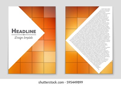 Abstract vector layout background set. For art template design, list, front page, mockup brochure theme style, banner, idea, cover, booklet, print, flyer, book, blank, card, ad, sign, sheet,, a4.