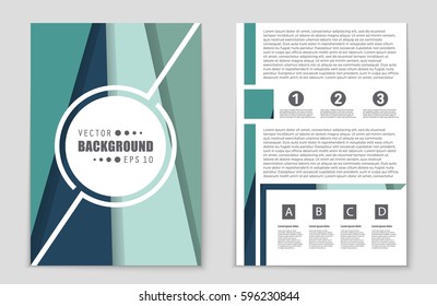 Abstract vector layout background set. For art template design, list, front page, mockup brochure theme style, banner, idea, cover, booklet, print, flyer, book, blank, card, ad, sign, sheet,, a4.