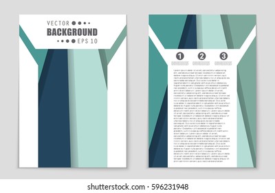 Abstract vector layout background set. For art template design, list, front page, mockup brochure theme style, banner, idea, cover, booklet, print, flyer, book, blank, card, ad, sign, sheet,, a4.