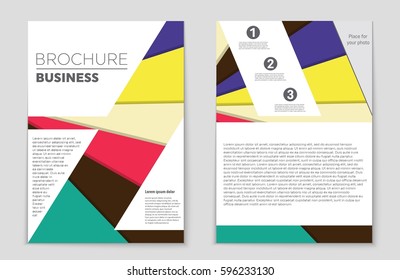 Abstract vector layout background set. For art template design, list, front page, mockup brochure theme style, banner, idea, cover, booklet, print, flyer, book, blank, card, ad, sign, sheet,, a4.