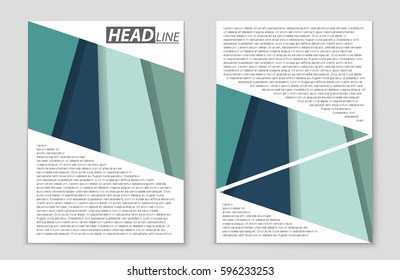 Abstract vector layout background set. For art template design, list, front page, mockup brochure theme style, banner, idea, cover, booklet, print, flyer, book, blank, card, ad, sign, sheet,, a4.