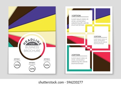 Abstract vector layout background set. For art template design, list, front page, mockup brochure theme style, banner, idea, cover, booklet, print, flyer, book, blank, card, ad, sign, sheet,, a4.