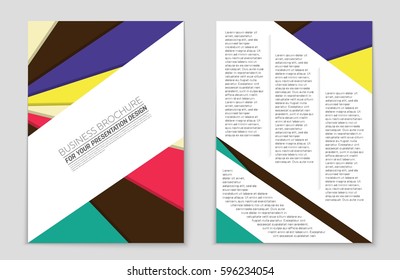 Abstract vector layout background set. For art template design, list, front page, mockup brochure theme style, banner, idea, cover, booklet, print, flyer, book, blank, card, ad, sign, sheet,, a4.