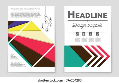 Abstract vector layout background set. For art template design, list, front page, mockup brochure theme style, banner, idea, cover, booklet, print, flyer, book, blank, card, ad, sign, sheet,, a4.