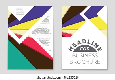 Abstract vector layout background set. For art template design, list, front page, mockup brochure theme style, banner, idea, cover, booklet, print, flyer, book, blank, card, ad, sign, sheet,, a4.