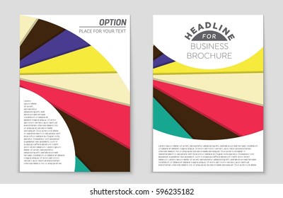 Abstract vector layout background set. For art template design, list, front page, mockup brochure theme style, banner, idea, cover, booklet, print, flyer, book, blank, card, ad, sign, sheet,, a4.