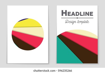 Abstract vector layout background set. For art template design, list, front page, mockup brochure theme style, banner, idea, cover, booklet, print, flyer, book, blank, card, ad, sign, sheet,, a4.