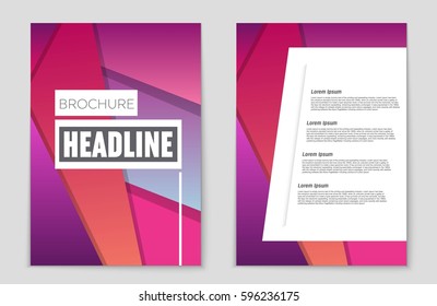 Abstract vector layout background set. For art template design, list, front page, mockup brochure theme style, banner, idea, cover, booklet, print, flyer, book, blank, card, ad, sign, sheet,, a4.