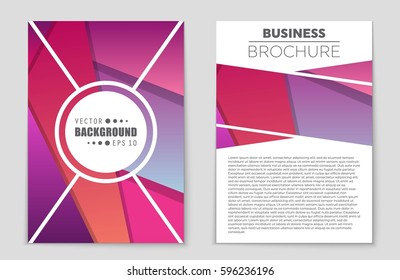 Abstract vector layout background set. For art template design, list, front page, mockup brochure theme style, banner, idea, cover, booklet, print, flyer, book, blank, card, ad, sign, sheet,, a4.