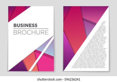 Abstract vector layout background set. For art template design, list, front page, mockup brochure theme style, banner, idea, cover, booklet, print, flyer, book, blank, card, ad, sign, sheet,, a4.