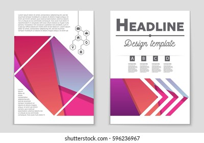 Abstract vector layout background set. For art template design, list, front page, mockup brochure theme style, banner, idea, cover, booklet, print, flyer, book, blank, card, ad, sign, sheet,, a4.