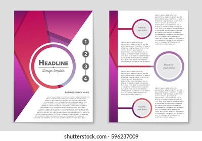 Abstract vector layout background set. For art template design, list, front page, mockup brochure theme style, banner, idea, cover, booklet, print, flyer, book, blank, card, ad, sign, sheet,, a4.