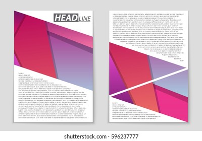 Abstract vector layout background set. For art template design, list, front page, mockup brochure theme style, banner, idea, cover, booklet, print, flyer, book, blank, card, ad, sign, sheet,, a4.