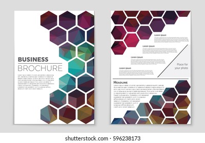 Abstract vector layout background set. For art template design, list, front page, mockup brochure theme style, banner, idea, cover, booklet, print, flyer, book, blank, card, ad, sign, sheet,, a4.