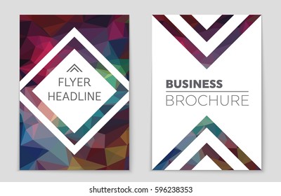 Abstract vector layout background set. For art template design, list, front page, mockup brochure theme style, banner, idea, cover, booklet, print, flyer, book, blank, card, ad, sign, sheet,, a4.