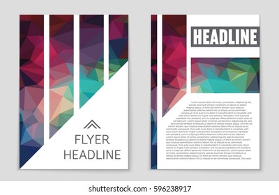 Abstract vector layout background set. For art template design, list, front page, mockup brochure theme style, banner, idea, cover, booklet, print, flyer, book, blank, card, ad, sign, sheet,, a4.