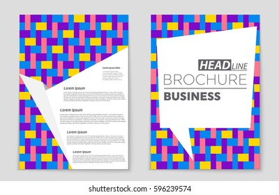 Abstract vector layout background set. For art template design, list, front page, mockup brochure theme style, banner, idea, cover, booklet, print, flyer, book, blank, card, ad, sign, sheet,, a4.