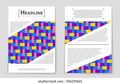 Abstract vector layout background set. For art template design, list, front page, mockup brochure theme style, banner, idea, cover, booklet, print, flyer, book, blank, card, ad, sign, sheet,, a4.