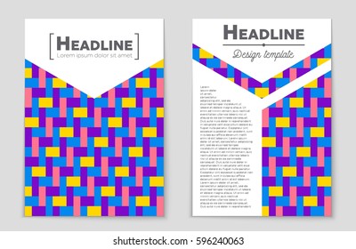Abstract vector layout background set. For art template design, list, front page, mockup brochure theme style, banner, idea, cover, booklet, print, flyer, book, blank, card, ad, sign, sheet,, a4.