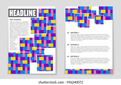 Abstract vector layout background set. For art template design, list, front page, mockup brochure theme style, banner, idea, cover, booklet, print, flyer, book, blank, card, ad, sign, sheet,, a4.