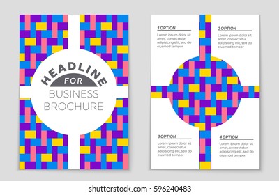 Abstract vector layout background set. For art template design, list, front page, mockup brochure theme style, banner, idea, cover, booklet, print, flyer, book, blank, card, ad, sign, sheet,, a4.