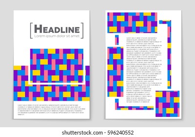 Abstract vector layout background set. For art template design, list, front page, mockup brochure theme style, banner, idea, cover, booklet, print, flyer, book, blank, card, ad, sign, sheet,, a4.