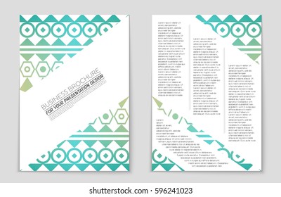 Abstract vector layout background set. For art template design, list, front page, mockup brochure theme style, banner, idea, cover, booklet, print, flyer, book, blank, card, ad, sign, sheet,, a4.