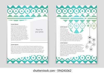 Abstract vector layout background set. For art template design, list, front page, mockup brochure theme style, banner, idea, cover, booklet, print, flyer, book, blank, card, ad, sign, sheet,, a4.
