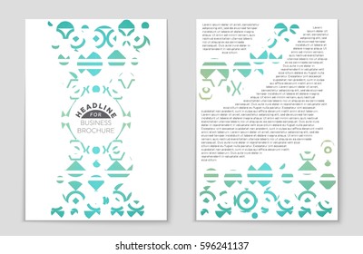 Abstract vector layout background set. For art template design, list, front page, mockup brochure theme style, banner, idea, cover, booklet, print, flyer, book, blank, card, ad, sign, sheet,, a4.
