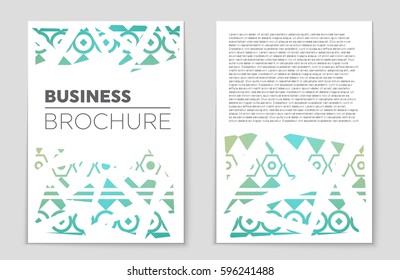 Abstract vector layout background set. For art template design, list, front page, mockup brochure theme style, banner, idea, cover, booklet, print, flyer, book, blank, card, ad, sign, sheet,, a4.