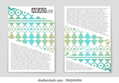 Abstract vector layout background set. For art template design, list, front page, mockup brochure theme style, banner, idea, cover, booklet, print, flyer, book, blank, card, ad, sign, sheet,, a4.
