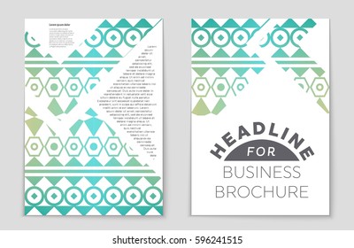 Abstract vector layout background set. For art template design, list, front page, mockup brochure theme style, banner, idea, cover, booklet, print, flyer, book, blank, card, ad, sign, sheet,, a4.