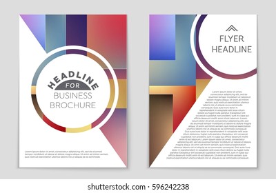 Abstract vector layout background set. For art template design, list, front page, mockup brochure theme style, banner, idea, cover, booklet, print, flyer, book, blank, card, ad, sign, sheet,, a4.