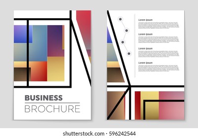 Abstract vector layout background set. For art template design, list, front page, mockup brochure theme style, banner, idea, cover, booklet, print, flyer, book, blank, card, ad, sign, sheet,, a4.