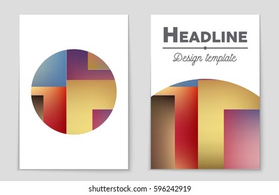 Abstract vector layout background set. For art template design, list, front page, mockup brochure theme style, banner, idea, cover, booklet, print, flyer, book, blank, card, ad, sign, sheet,, a4.