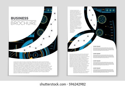 Abstract vector layout background set. For art template design, list, front page, mockup brochure theme style, banner, idea, cover, booklet, print, flyer, book, blank, card, ad, sign, sheet,, a4.