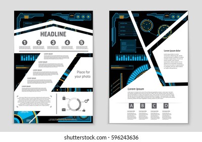 Abstract vector layout background set. For art template design, list, front page, mockup brochure theme style, banner, idea, cover, booklet, print, flyer, book, blank, card, ad, sign, sheet,, a4.