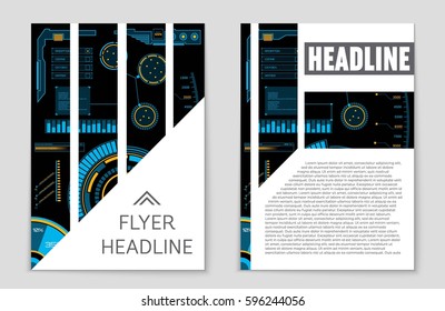 Abstract vector layout background set. For art template design, list, front page, mockup brochure theme style, banner, idea, cover, booklet, print, flyer, book, blank, card, ad, sign, sheet,, a4.