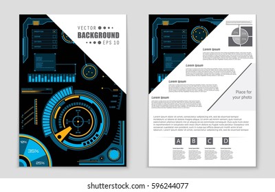 Abstract vector layout background set. For art template design, list, front page, mockup brochure theme style, banner, idea, cover, booklet, print, flyer, book, blank, card, ad, sign, sheet,, a4.