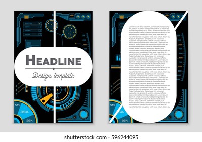 Abstract vector layout background set. For art template design, list, front page, mockup brochure theme style, banner, idea, cover, booklet, print, flyer, book, blank, card, ad, sign, sheet,, a4.
