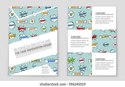 Abstract vector layout background set. For art template design, list, front page, mockup brochure theme style, banner, idea, cover, booklet, print, flyer, book, blank, card, ad, sign, sheet,, a4.