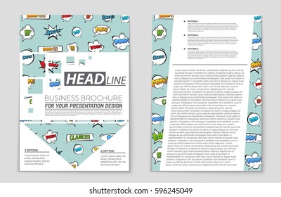 Abstract vector layout background set. For art template design, list, front page, mockup brochure theme style, banner, idea, cover, booklet, print, flyer, book, blank, card, ad, sign, sheet,, a4.