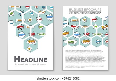Abstract vector layout background set. For art template design, list, front page, mockup brochure theme style, banner, idea, cover, booklet, print, flyer, book, blank, card, ad, sign, sheet,, a4.