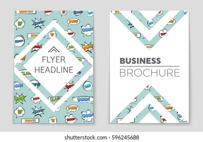 Abstract vector layout background set. For art template design, list, front page, mockup brochure theme style, banner, idea, cover, booklet, print, flyer, book, blank, card, ad, sign, sheet,, a4.