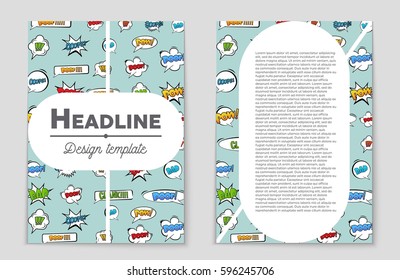 Abstract vector layout background set. For art template design, list, front page, mockup brochure theme style, banner, idea, cover, booklet, print, flyer, book, blank, card, ad, sign, sheet,, a4.