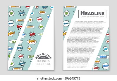 Abstract vector layout background set. For art template design, list, front page, mockup brochure theme style, banner, idea, cover, booklet, print, flyer, book, blank, card, ad, sign, sheet,, a4.